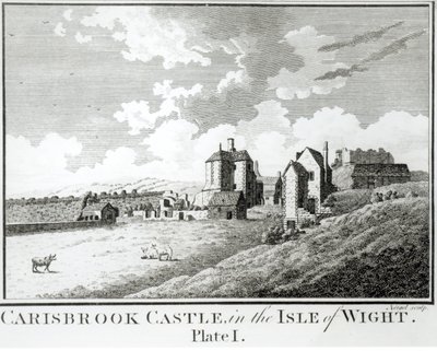 Château de Carisbrook, île de Wight, Planche I - English School